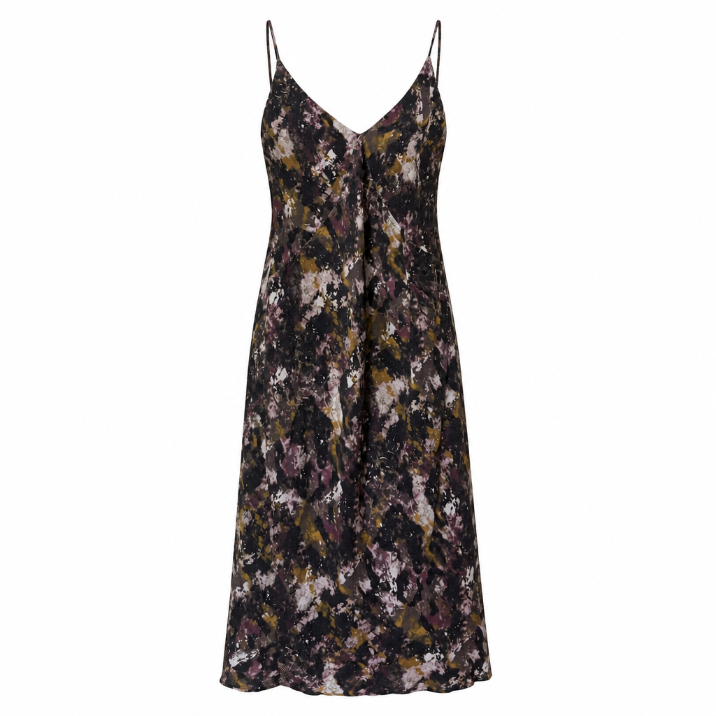 Pattern Midi Dress [12]