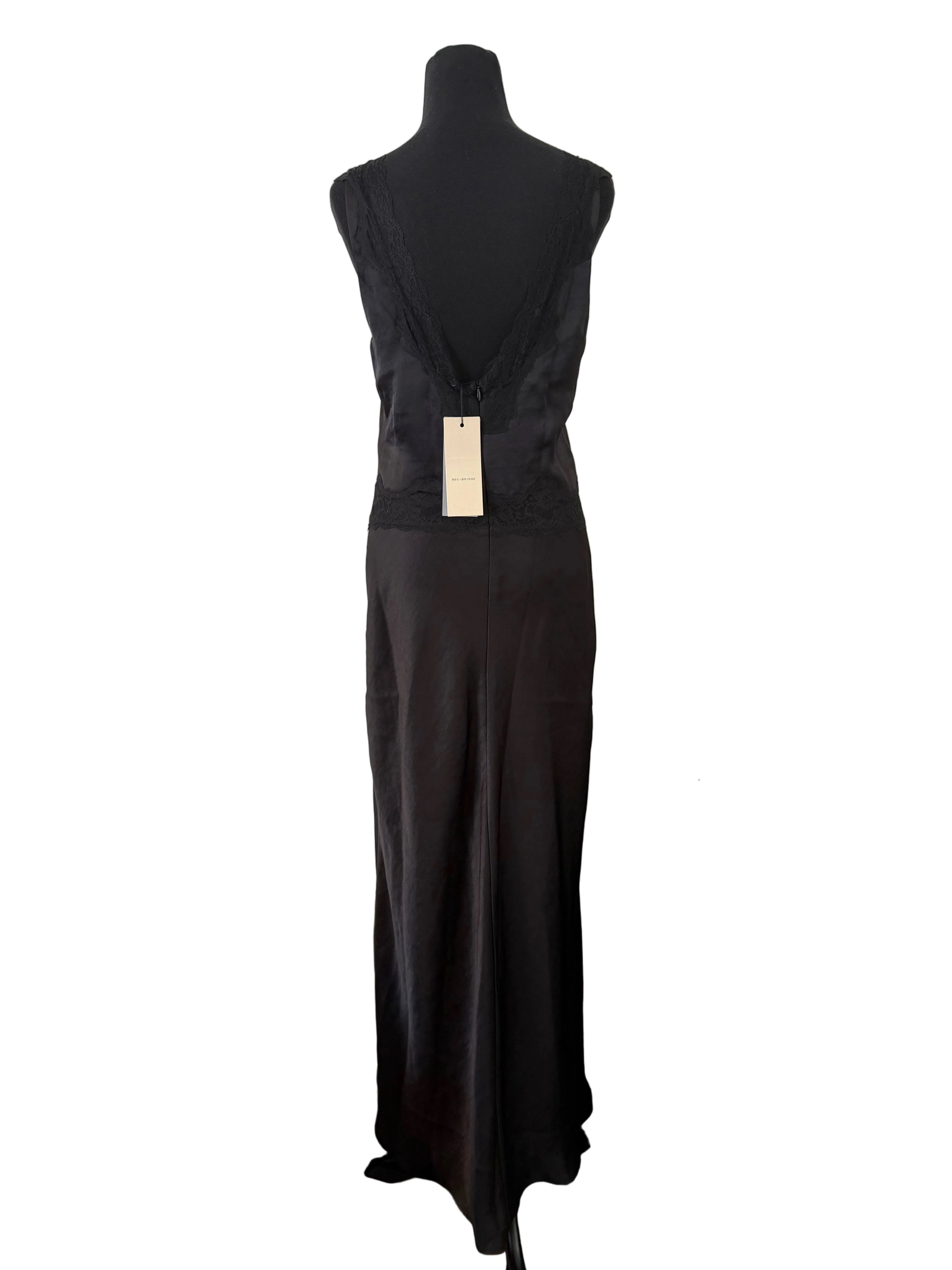 Allegra Lace Trim Dress [10]