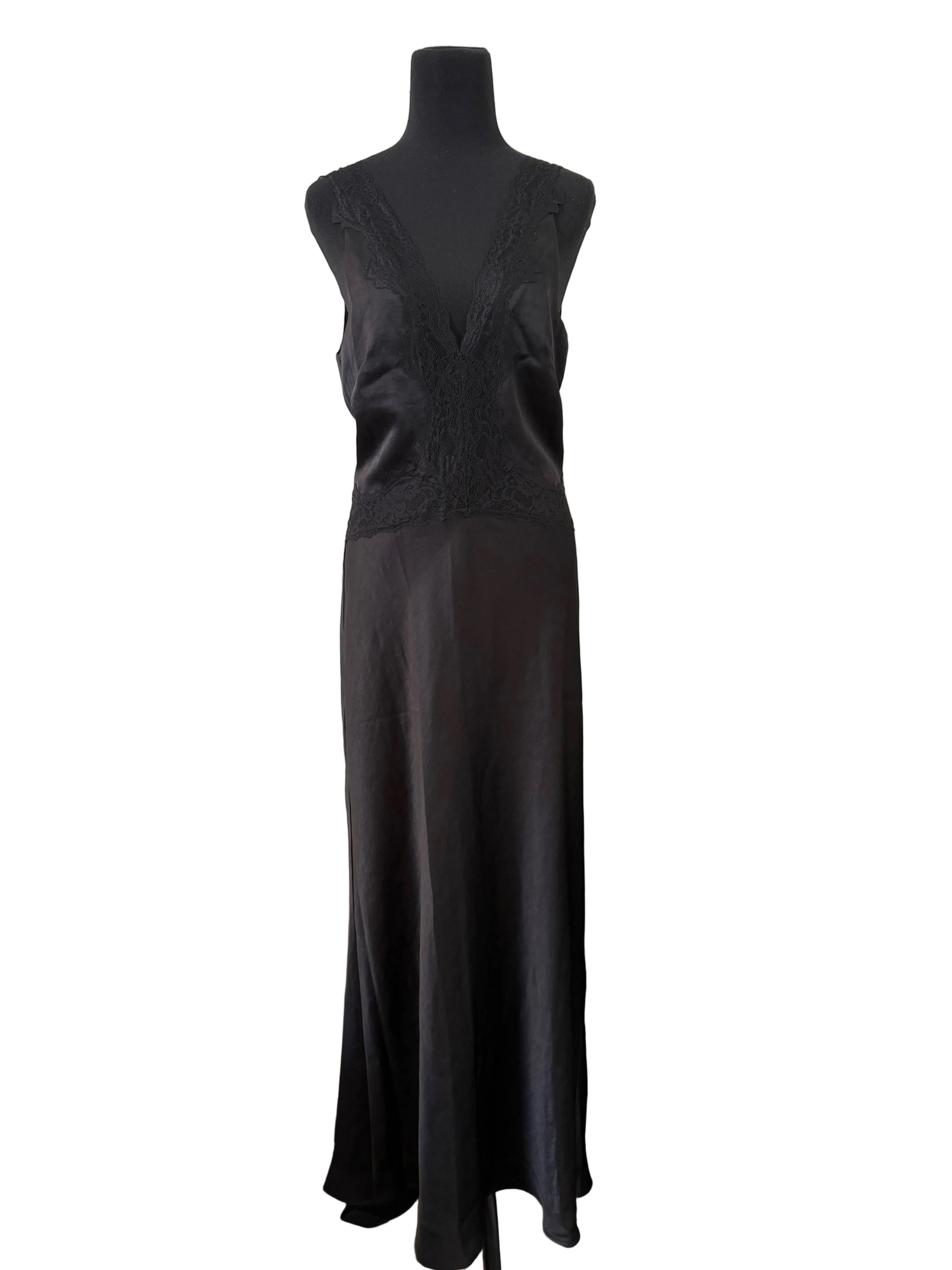 Allegra Lace Trim Dress [10]