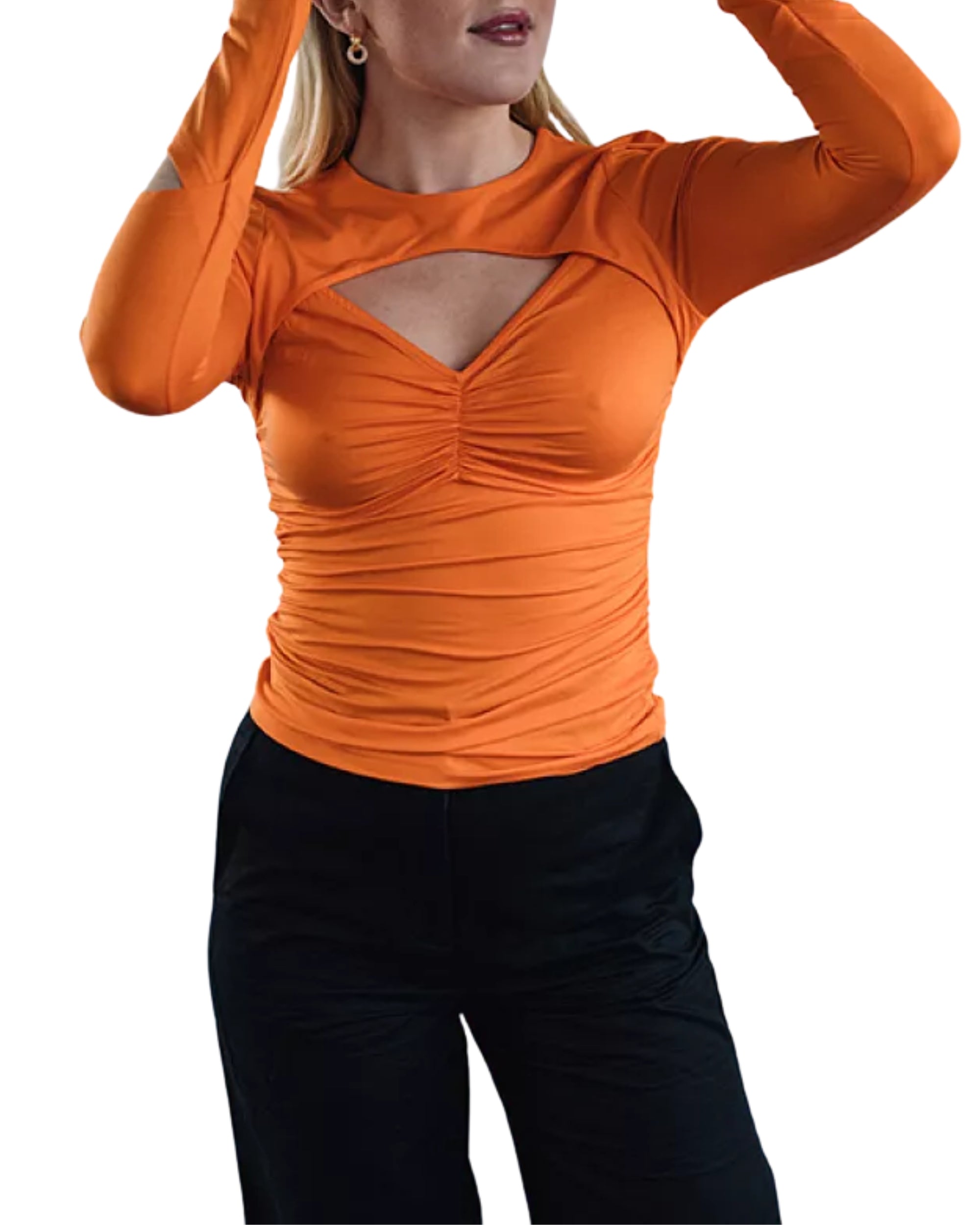 Cutout Jersey Top BNWT [12]