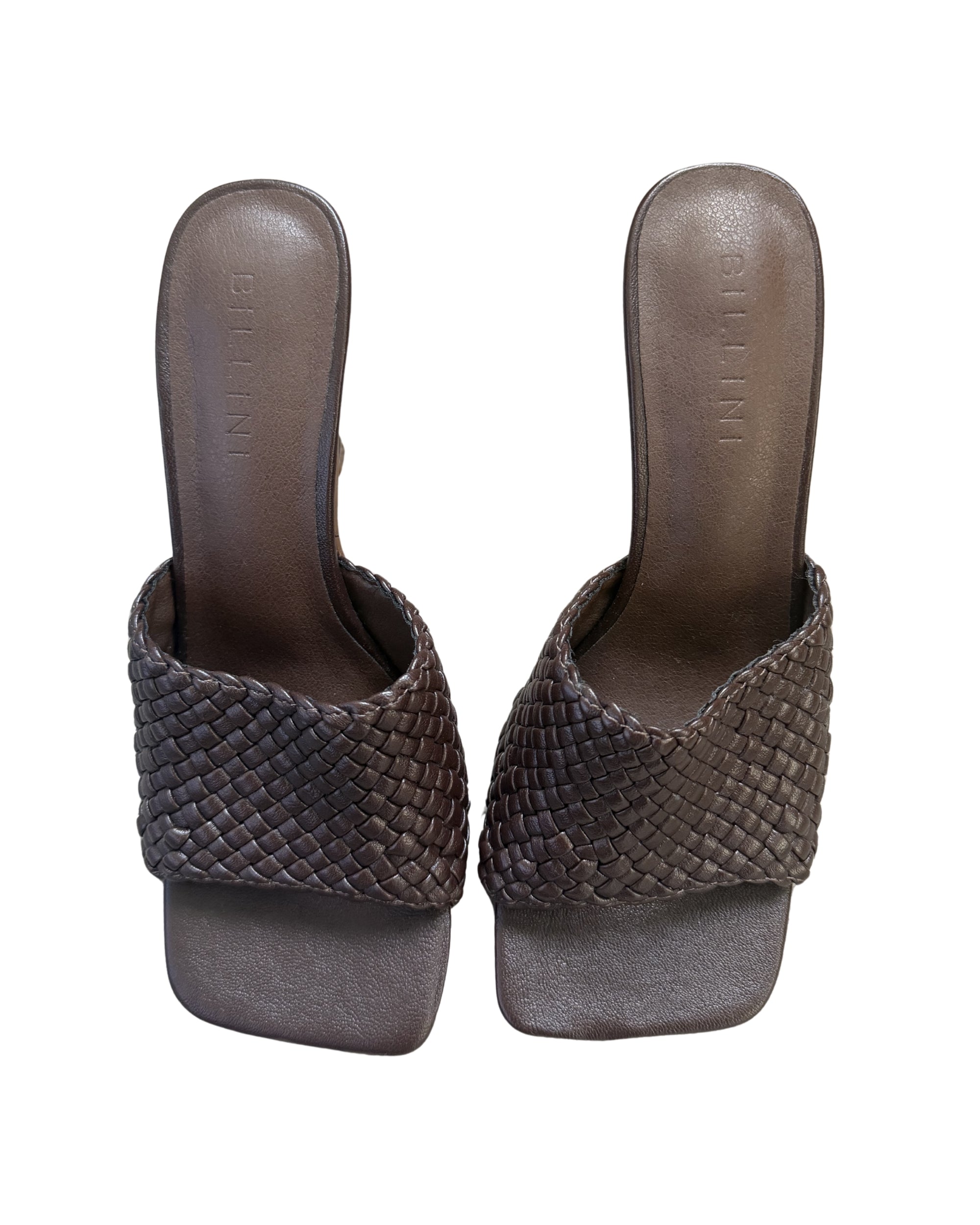 Brown Braided Heels (6)