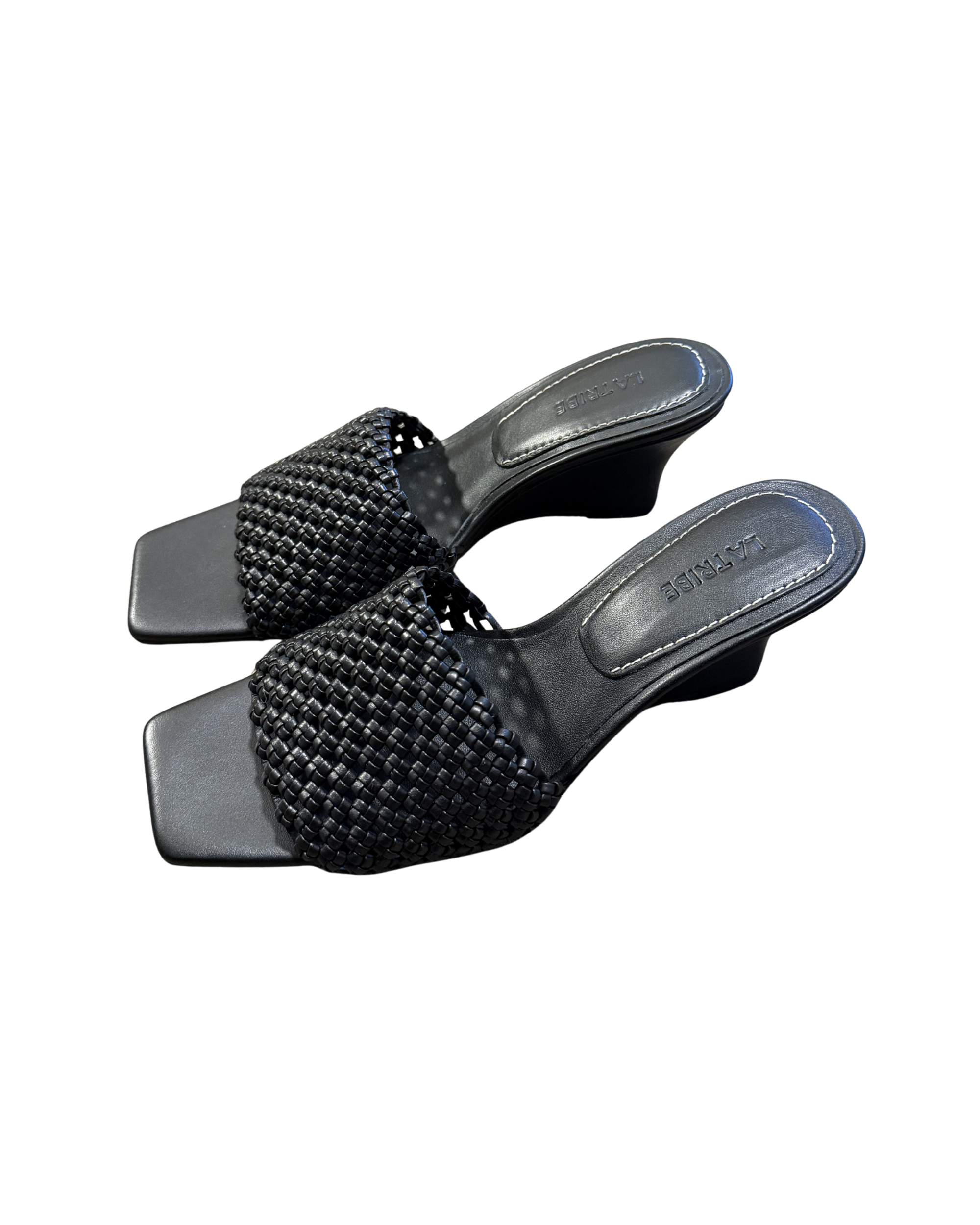 Braided Wedge Heels (7) NEW