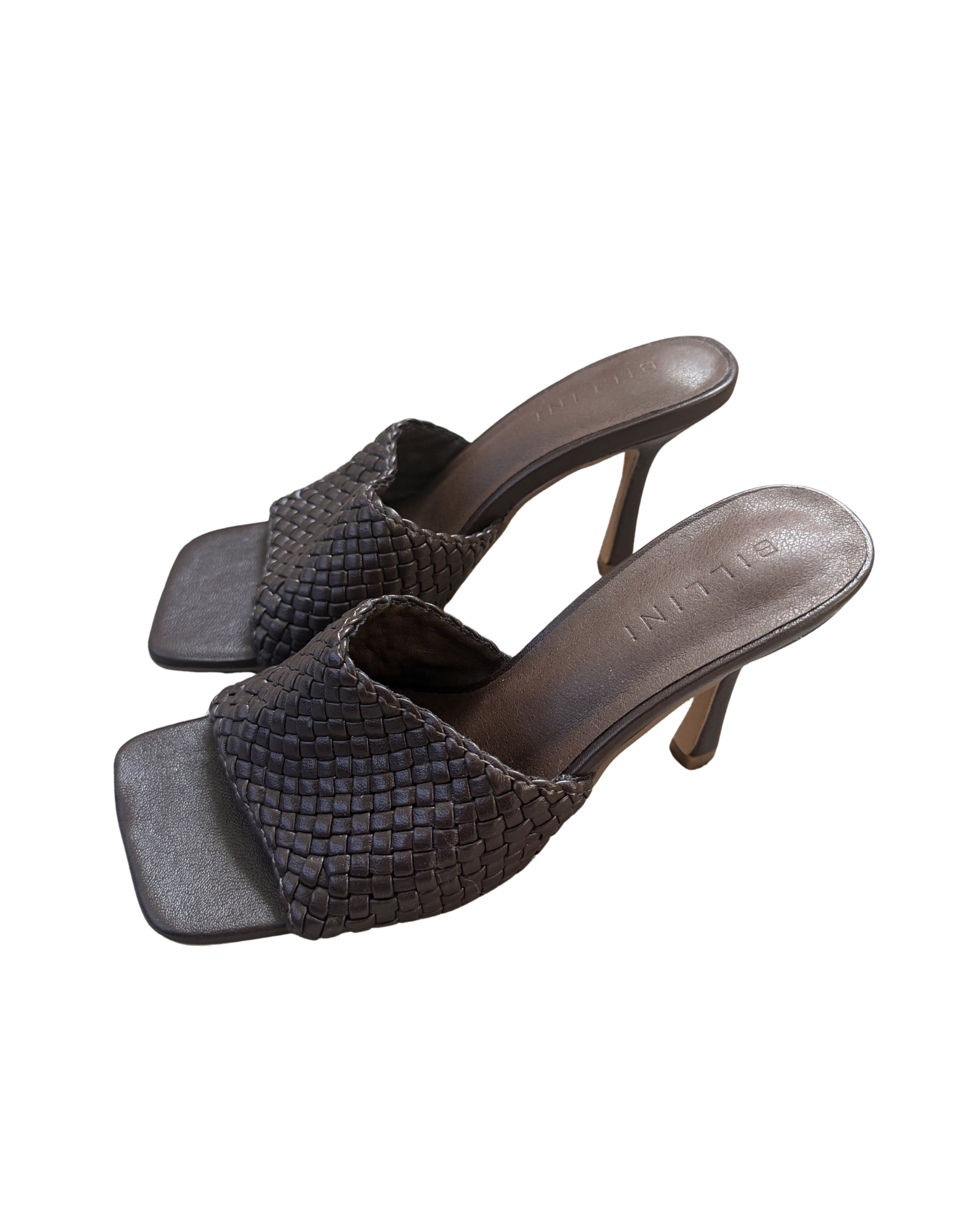 Brown Braided Heels (6)