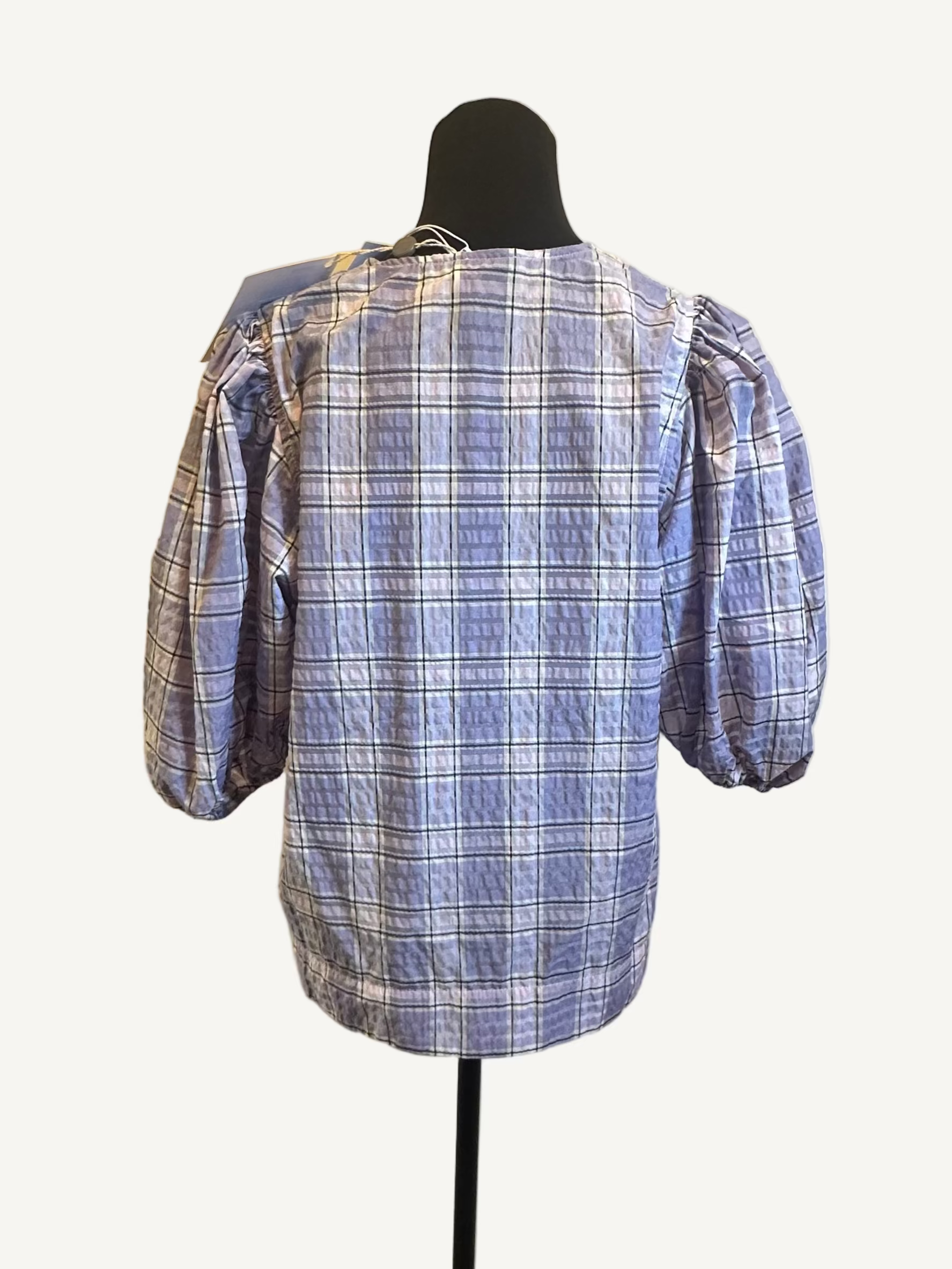 GANNI Seersucker Top (BNWT)