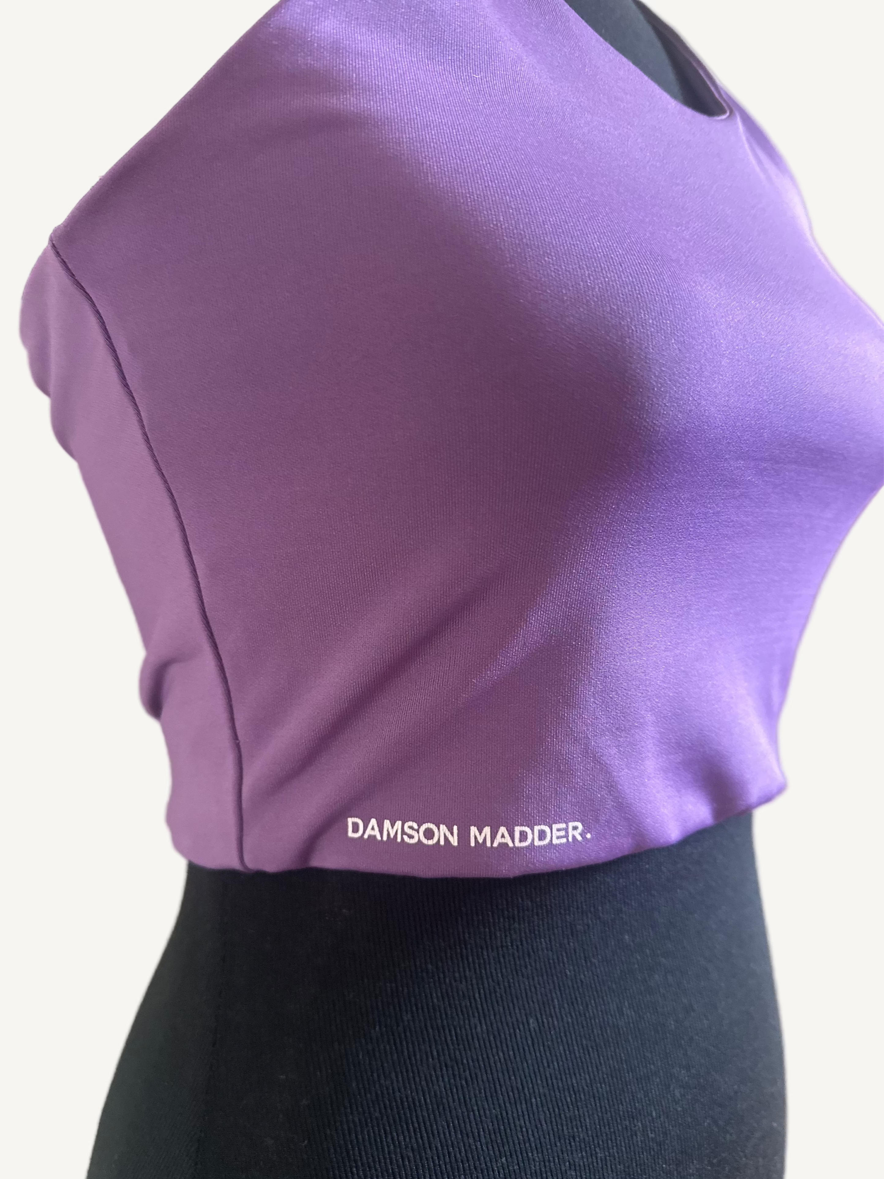 Damson Madder Workout Crop