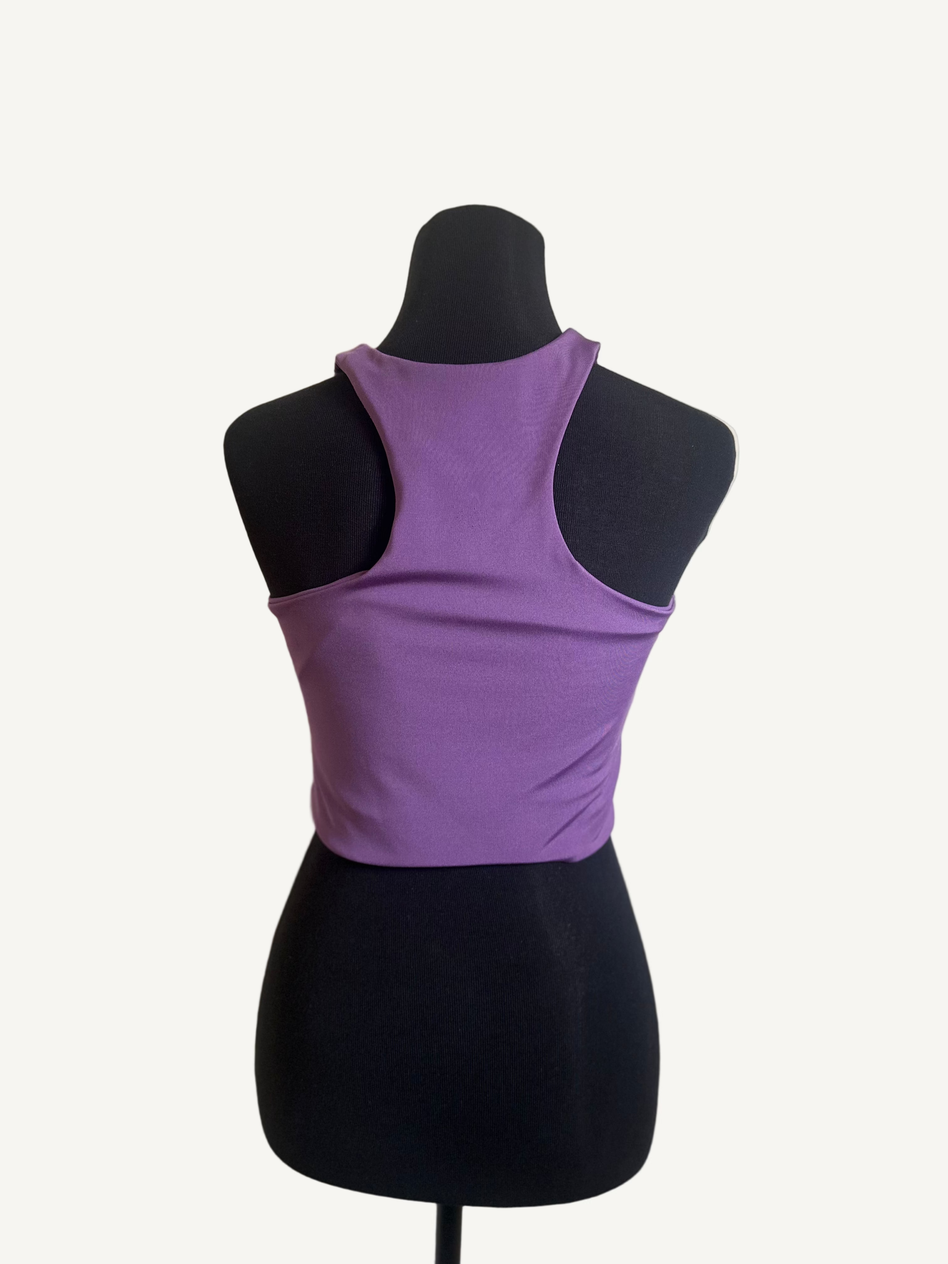 Damson Madder Workout Crop