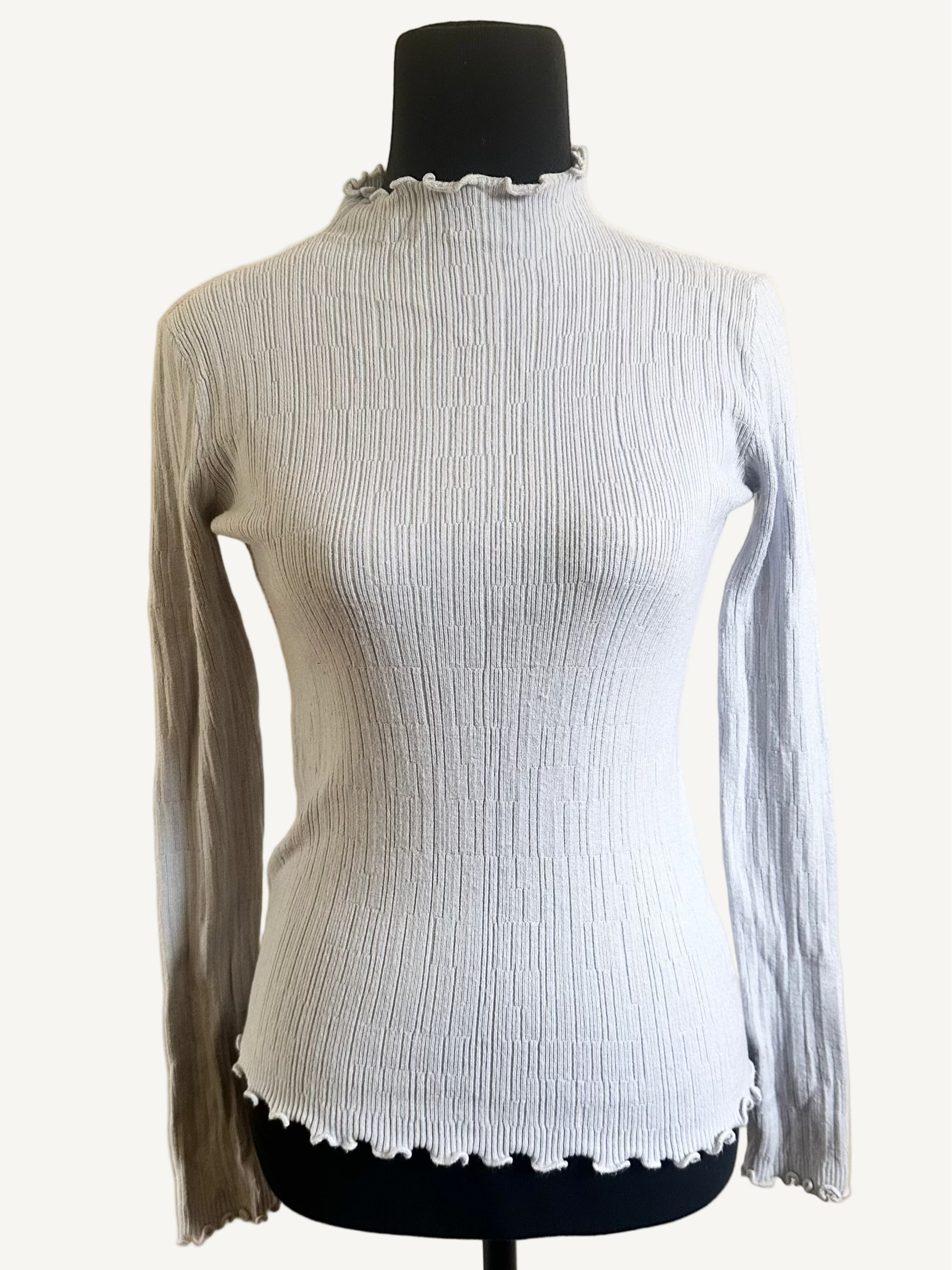 Tosca and Salome Ribbed Top