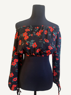 RUBY Floral Crop Top