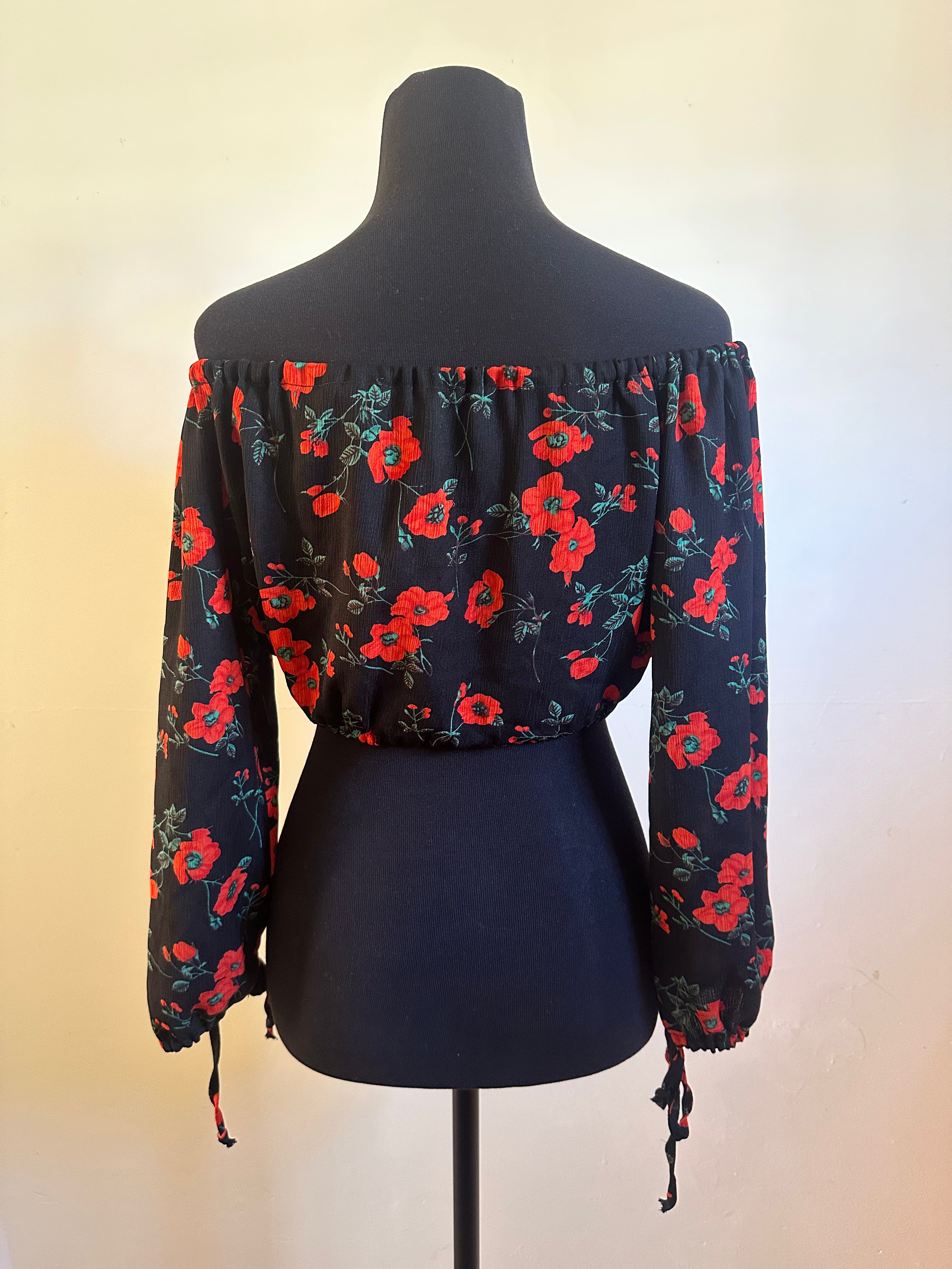 RUBY Floral Crop Top